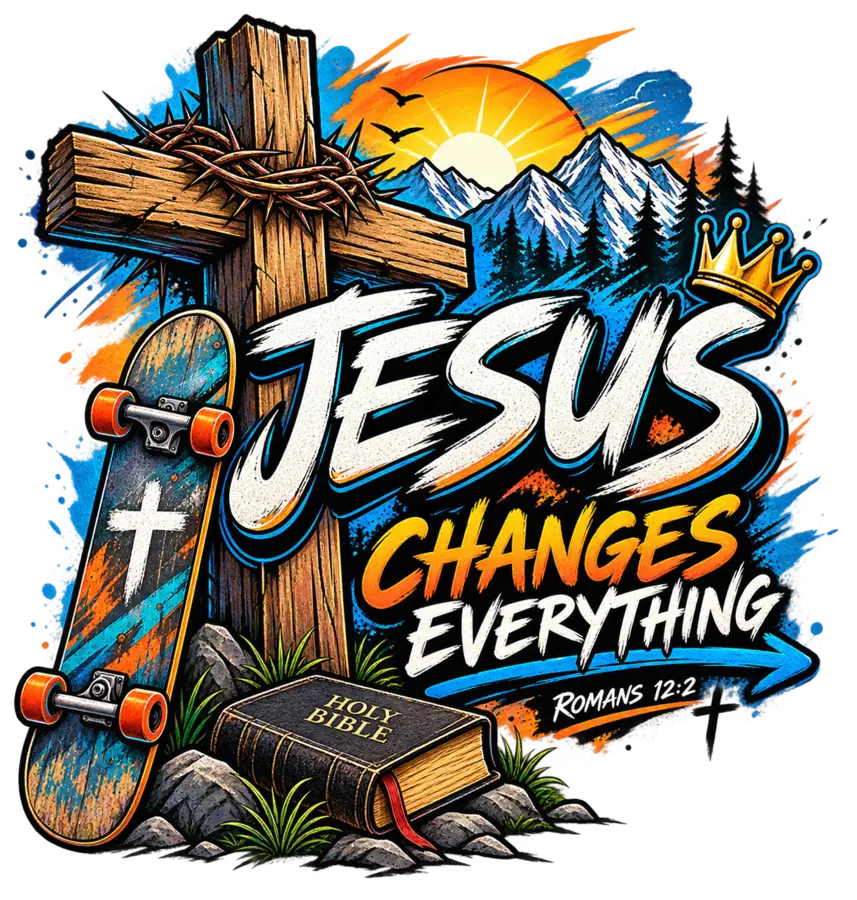 Jesus Changes Everything shirt graphic