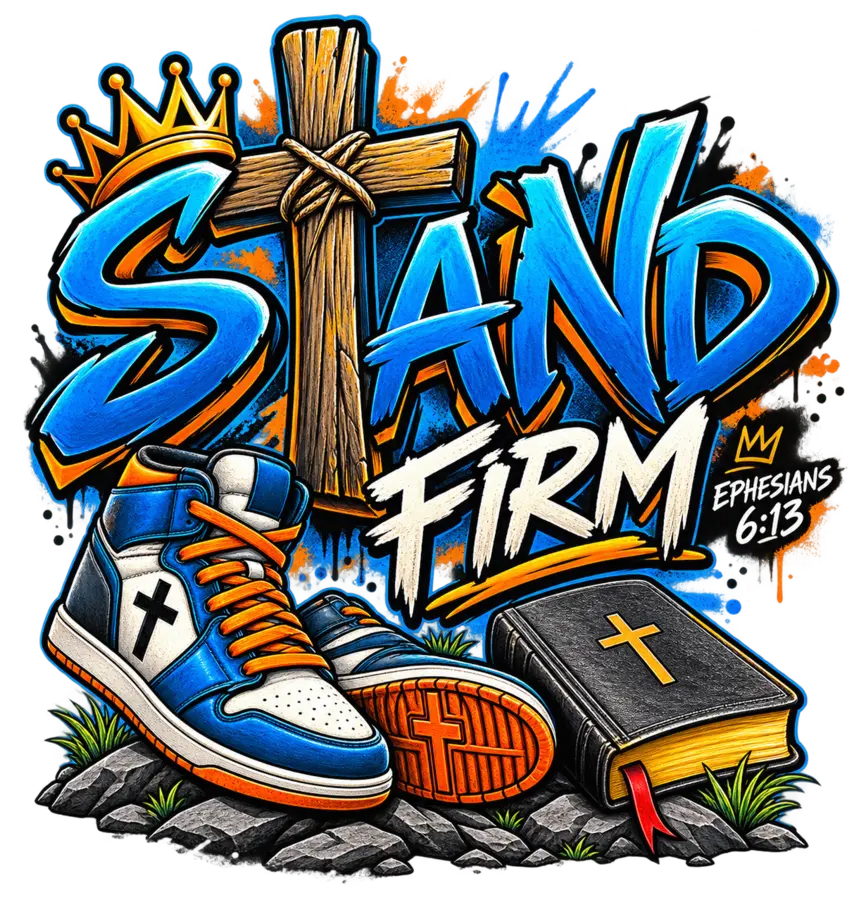 Stand Firm — Armor of God shirt graphic