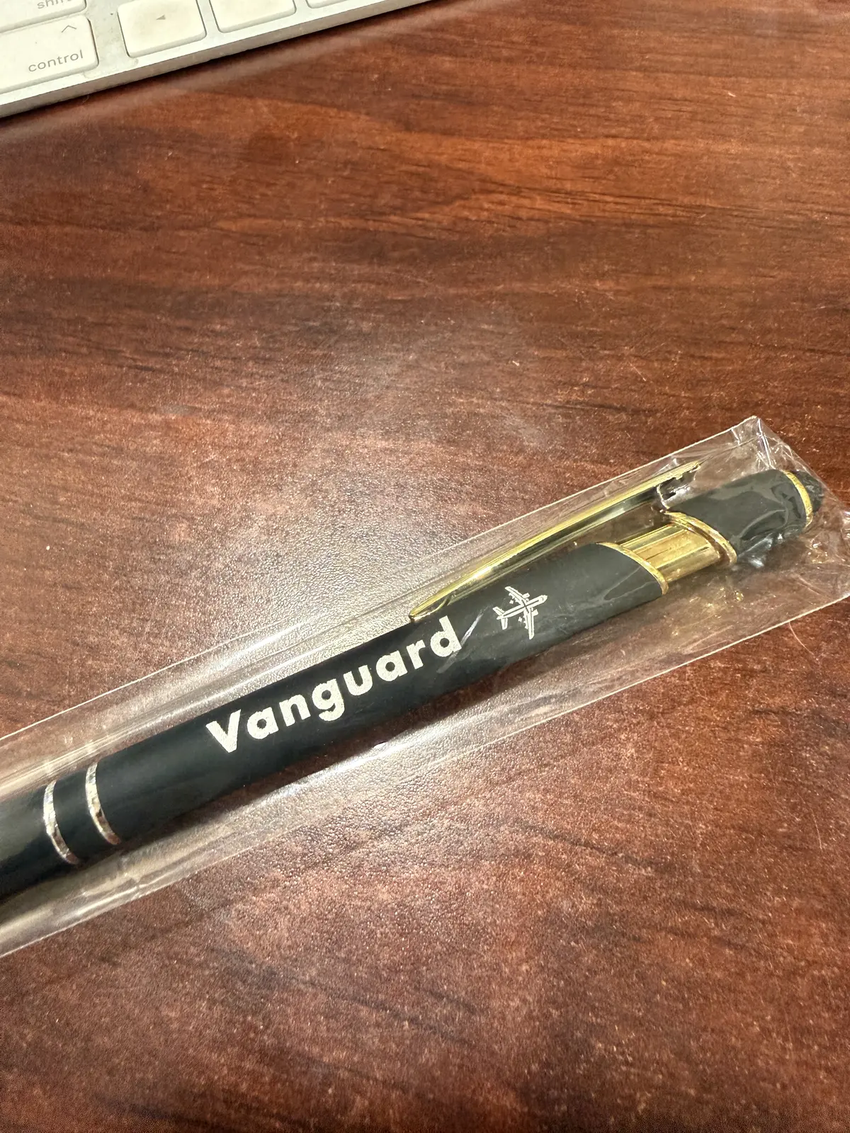 Single pen engraved with a name